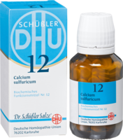 BIOCHEMIE DHU 12 Calcium sulfuricum D 3 Tabletten