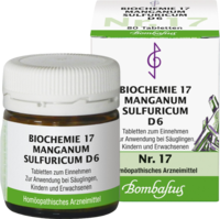 BIOCHEMIE 17 Manganum sulfuricum D 6 Tabletten