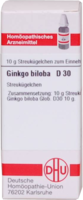 GINKGO BILOBA D 30 Globuli